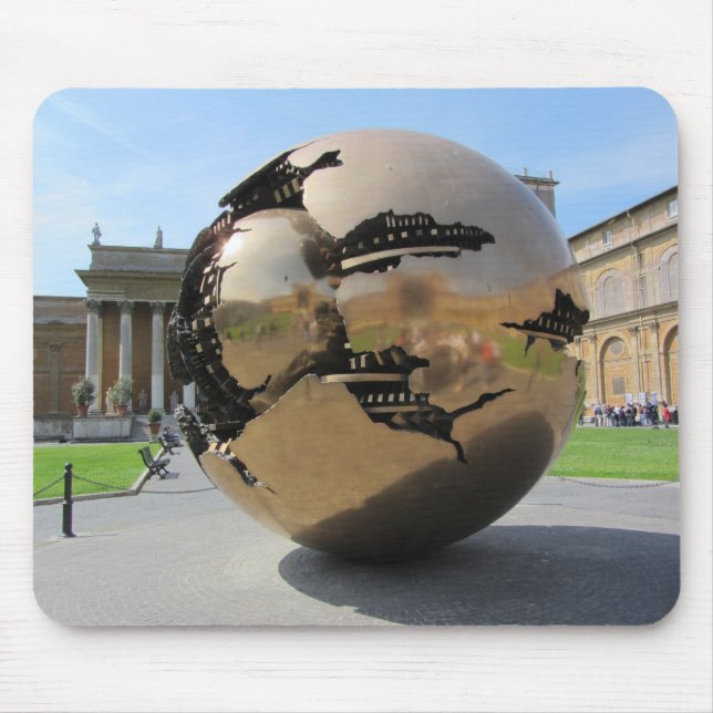 Sphere in The Vatican City Mouse Pad (Front)