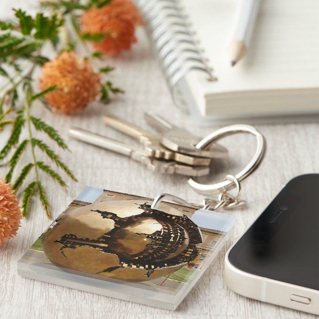Sphere Key Ring (Front Right)