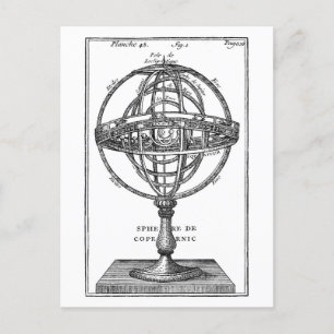 Sphere of Copernicus Vintage Postcard
