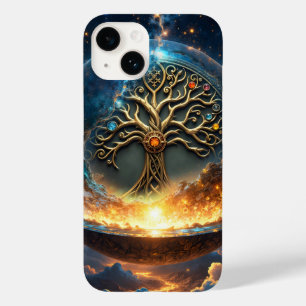 Sphere of Life – The Golden World Tree.  Case-Mate iPhone 14 Case