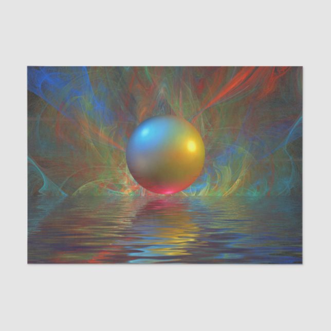 Sphere Reflection Tissue Paper (Front)