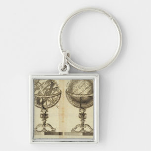 Spheres of the Globe Key Ring