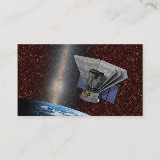 SPHEREx Galaxy Hunter Spacecraft Business Card (Front)