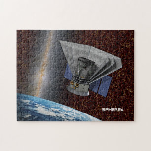 SPHEREx Galaxy Hunter Spacecraft Jigsaw Puzzle