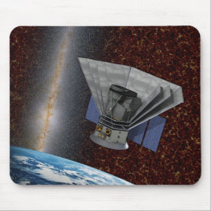 SPHEREx Galaxy Hunter Spacecraft Mouse Pad