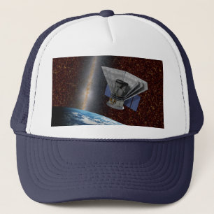 SPHEREx Galaxy Hunter Spacecraft Trucker Hat