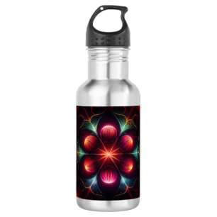Spherical Spores In A Wild Fantasy Scene 532 Ml Water Bottle