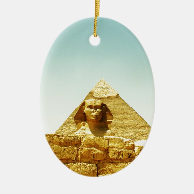 sphinx ceramic ornament (Front)