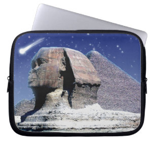Sphinx & Comet over Egyptian Pyramids Art Sleeve