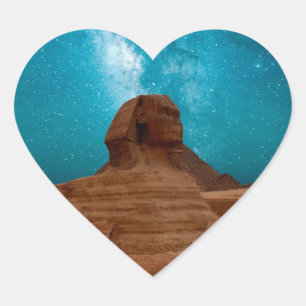 Sphinx: Egypt Heart Sticker