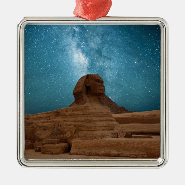 Sphinx: Egypt Metal Ornament (Front)