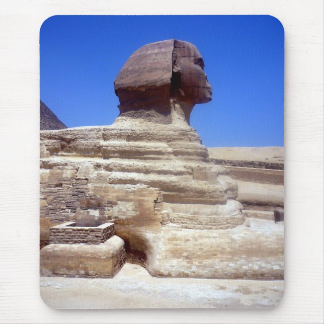 sphinx head mouse pad (Front)