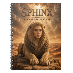 Sphinx Limestone Plateau Dark Cinema Notebook