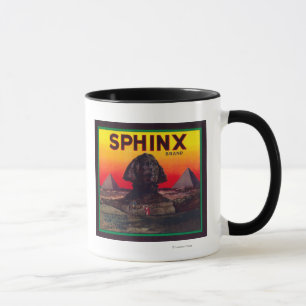 Sphinx Orange LabelLindsay, CA Mug