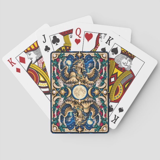 Sphinx, Paper Cut Monster Playing Cards (Back)