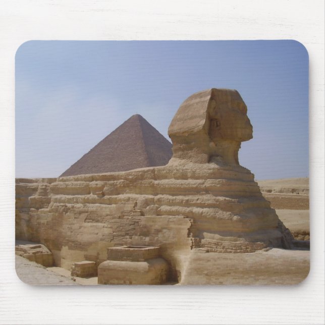 sphinx pyramid mouse pad (Front)