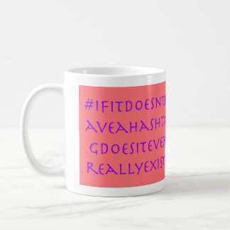 Sphinx Riddle Hashtag Mug