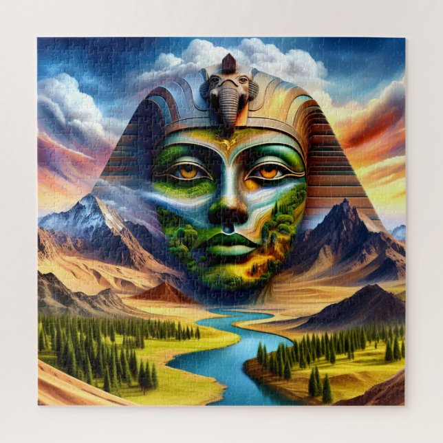SPHINX / SURREAL ART Puzle Jigsaw Puzzle (Vertical)