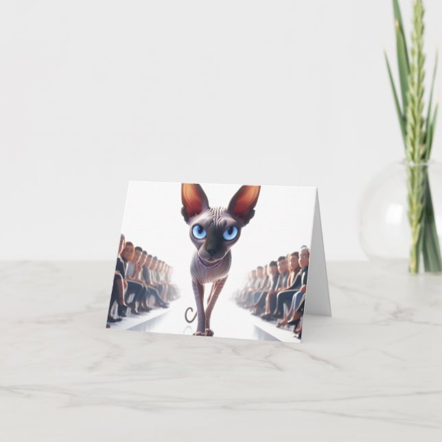 Sphynx Any Occasion Greeting Card (Front)