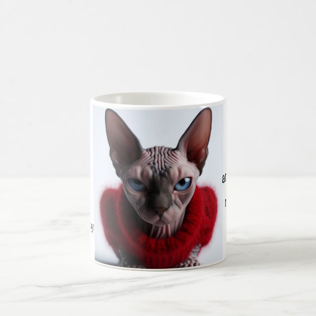 Sphynx Bad Attitude Coffee Mug (Center)