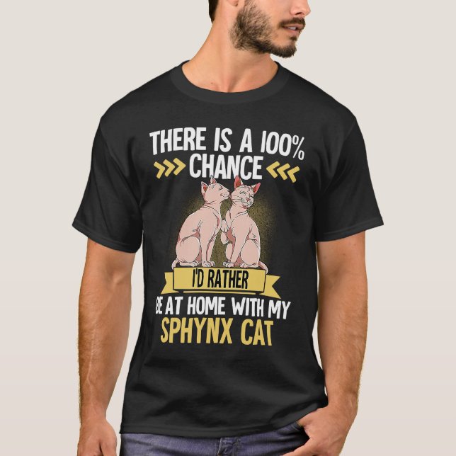 Sphynx Cat  2 T-Shirt (Front)