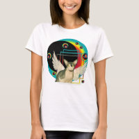 Sphynx Cat Angel wings orb Art