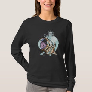 Sphynx Cat Astronaut Space Galaxy Cats Owner T-Shirt