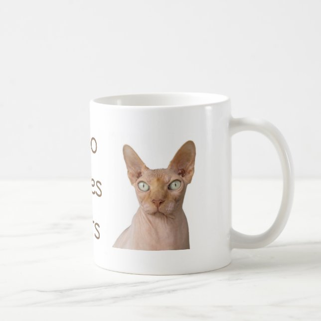 Sphynx Cat Coffee Mug (Right)