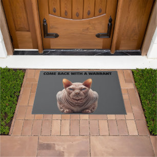 SPHYNX CAT  DOORMAT