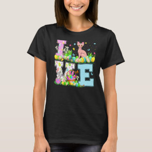Sphynx Cat Easter Egg Hunt Love Sphynx Cat Easter T-Shirt