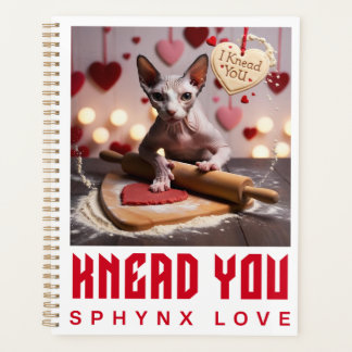 Sphynx Cat Funny Baker Chef 2027 Calendar Planner