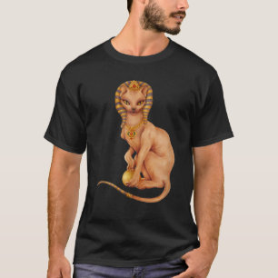 Sphynx Cat In Egyptian Costume For Cat T-Shirt
