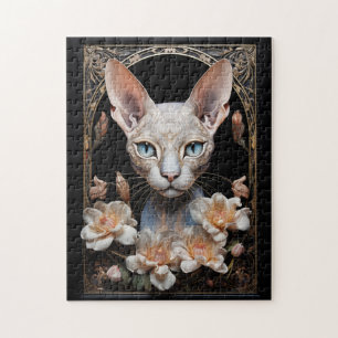 Sphynx cat jigsaw puzzle