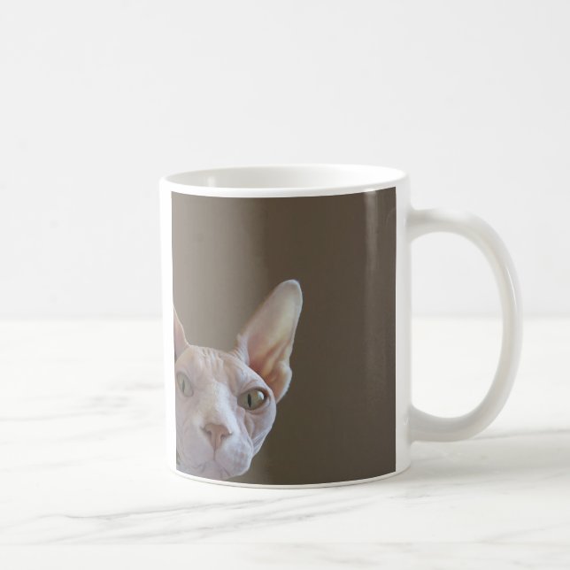 Sphynx Cat Mug (Right)