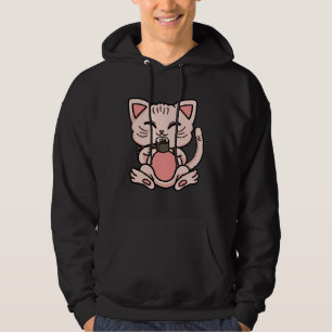 Sphynx Cat Sushi Chef Cook Kitchen Japanese Food R Hoodie