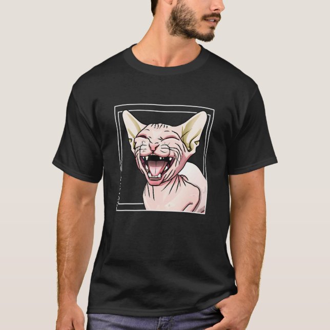 Sphynx Cat T-Shirt (Front)