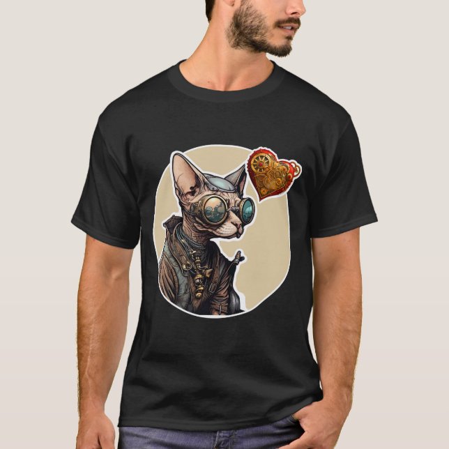 Sphynx Cat T-Shirt (Front)