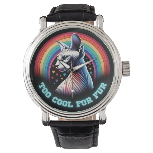 Sphynx Cat Watch  (Front)