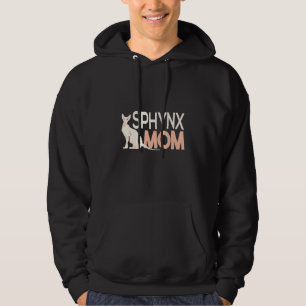Sphynx Hairless Cat Mum Hoodie