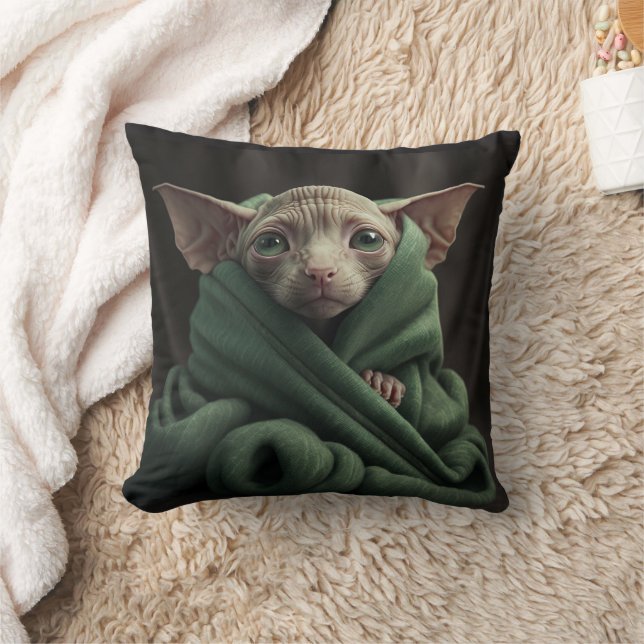 SPHYNX HAIRLESS CAT PILLOW (Blanket)