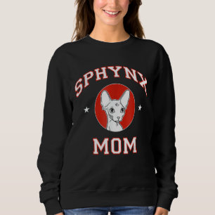 Sphynx Mum Cat Sphinx Hairless Cat Kitten Sweatshirt