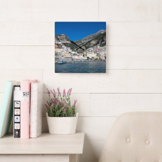 Spiaggia di Positano Marina Grande 2 Square Wall Clock
