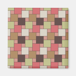 Spice Cabinet Geometric Magnet