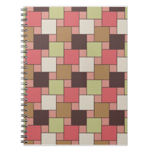 Spice Cabinet Geometric Notebook