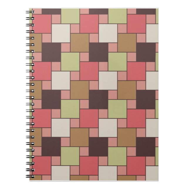 Spice Cabinet Geometric Notebook (Front)