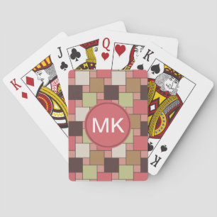 Spice Cabinet Geometric Playing Cards