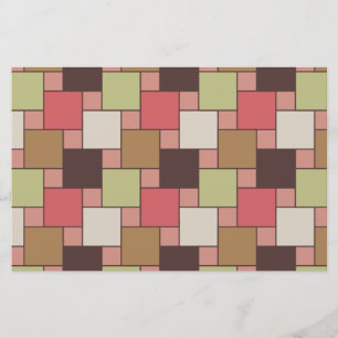 Spice Cabinet Geometric Stationery