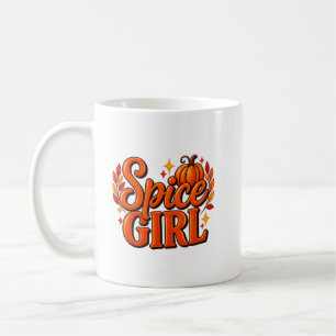 Spice Girl Fall Mug, Pumpkin Spice Coffee Mug, Aut Mug