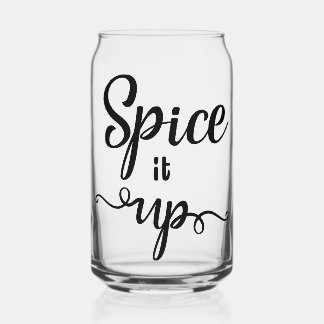 Spice it up can  can glass
