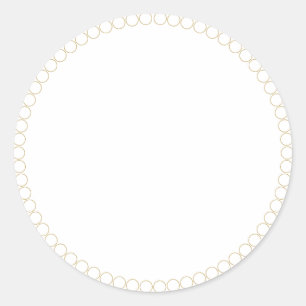 Spice jar border blank round label sticker tag